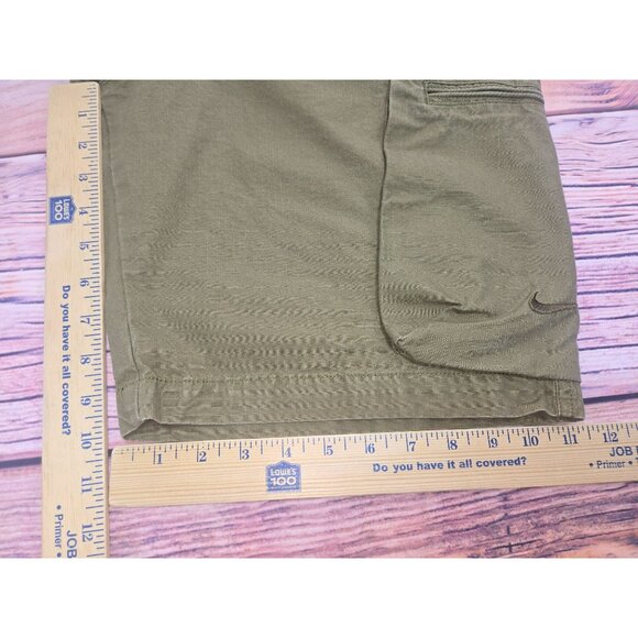 Nike Mens Cargo Shorts 34 Olive Green - Picture 6 of 6
